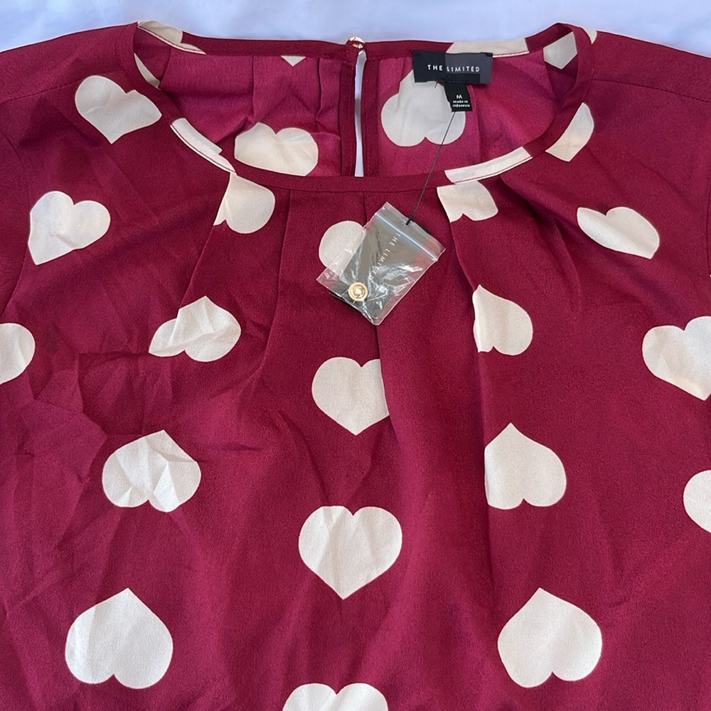 The Limited Hearts Blouse